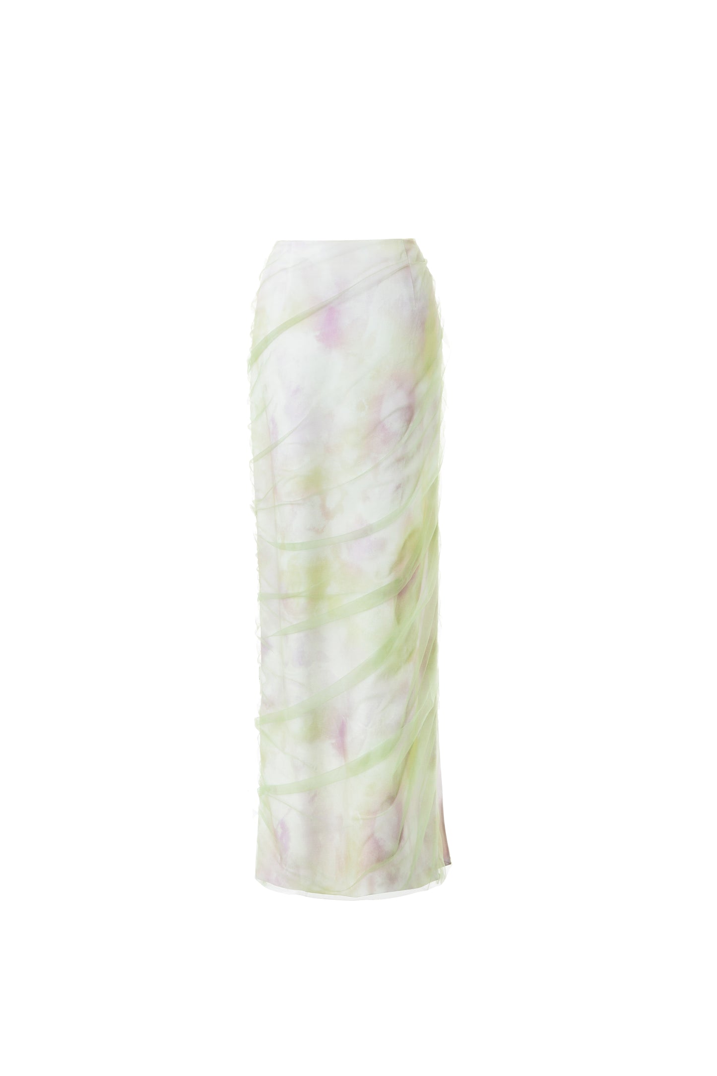 Shirring Gauze Skirt