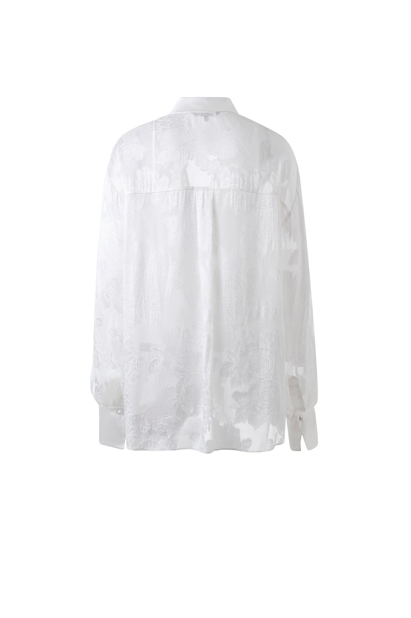 White High Neck Shirt