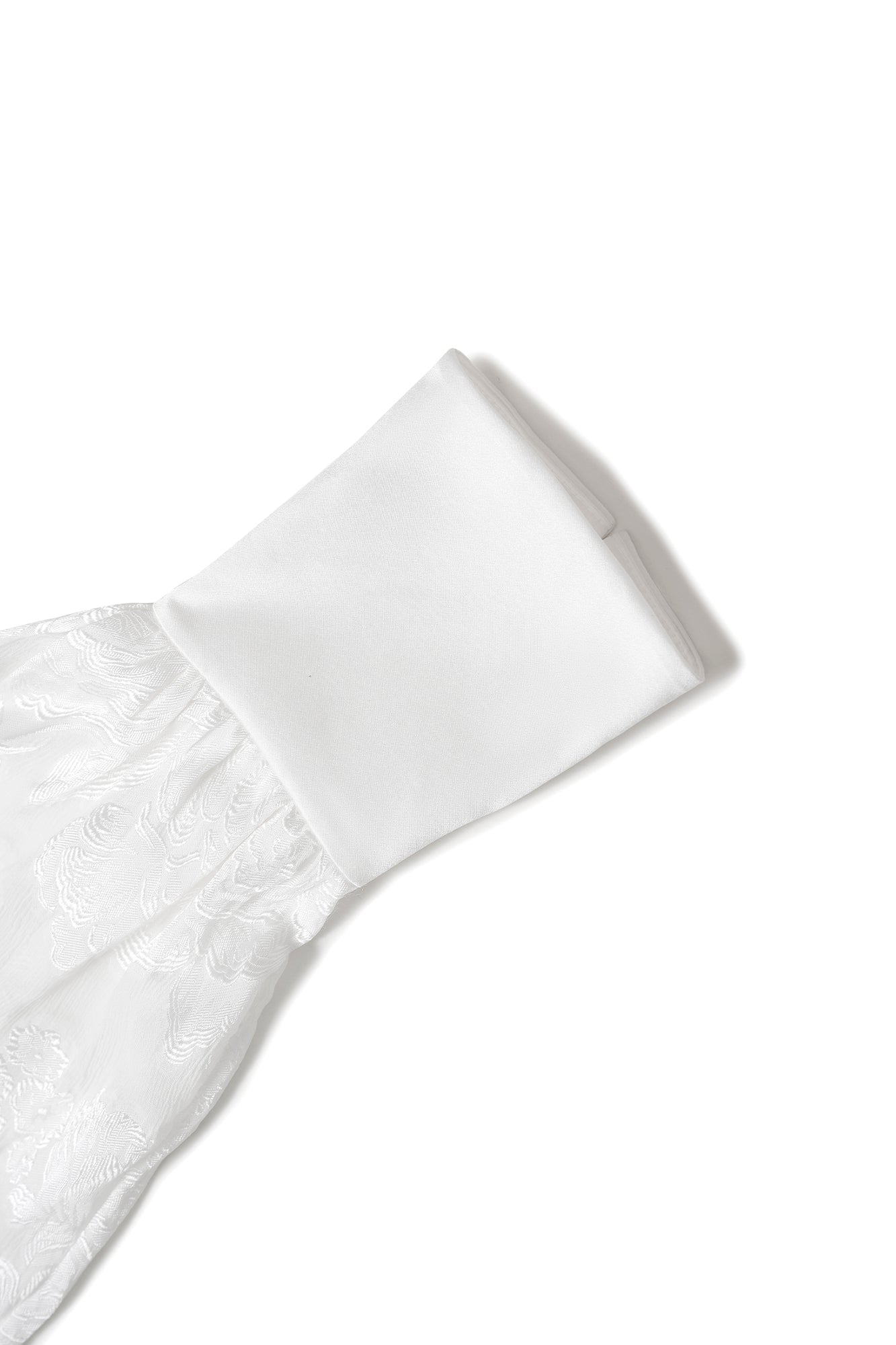 White High Neck Shirt