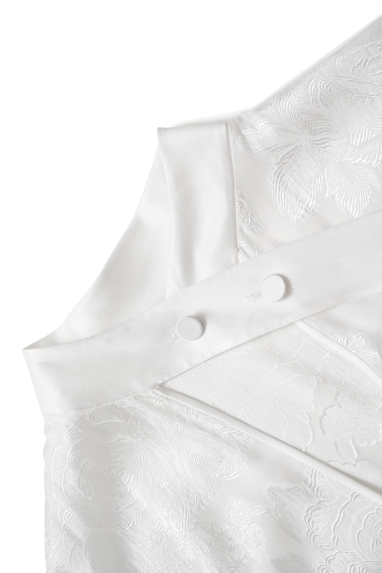 White High Neck Shirt