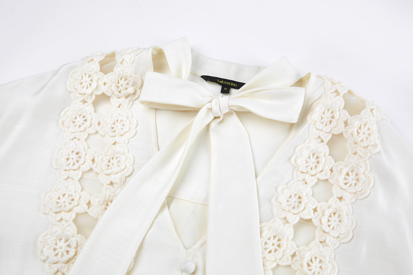 Crochet Hollow Out Blouse
