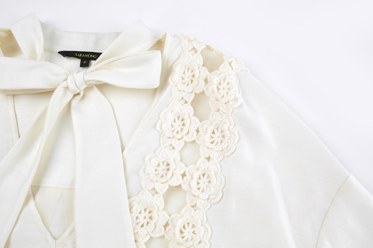 Crochet Hollow Out Blouse