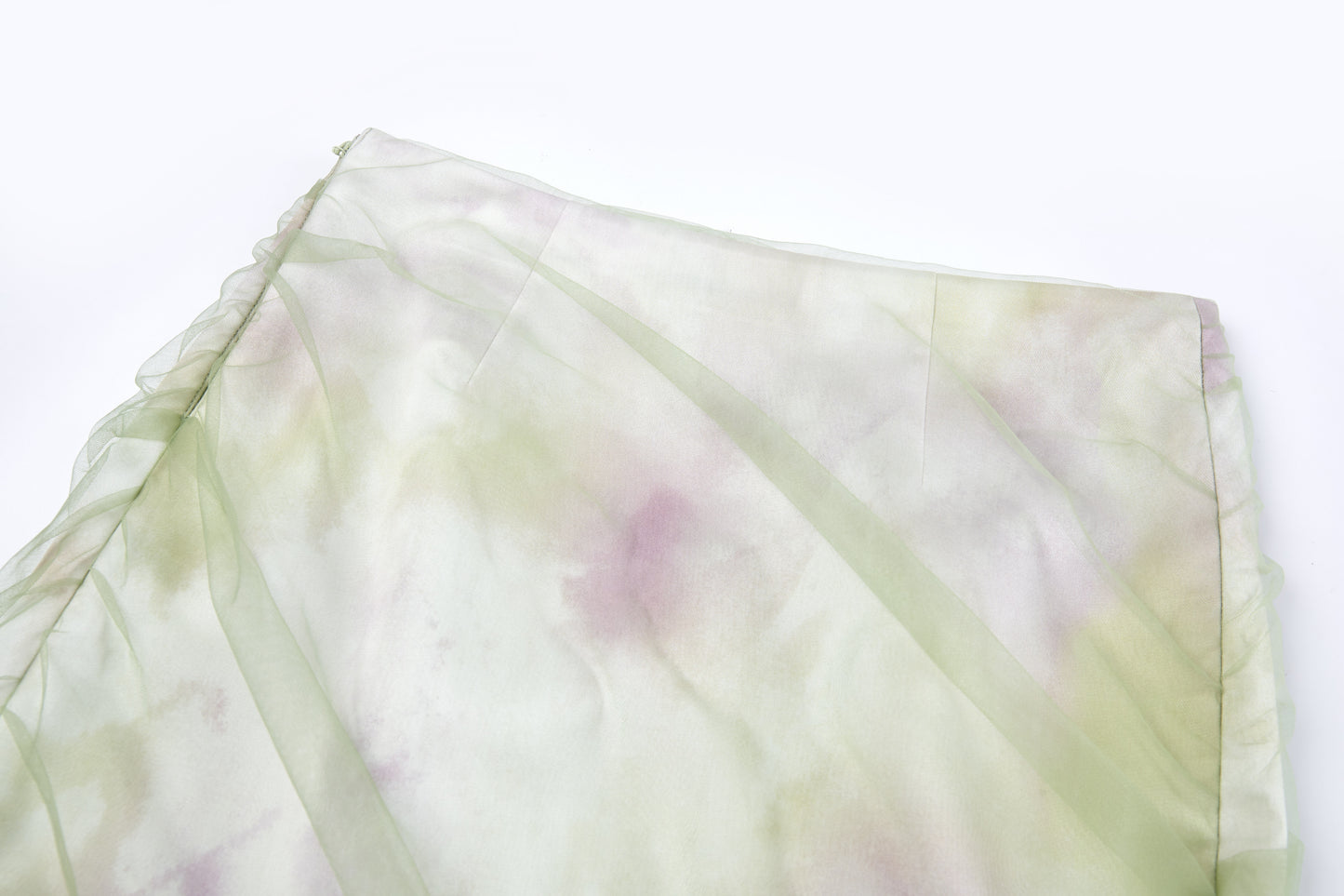 Shirring Gauze Skirt
