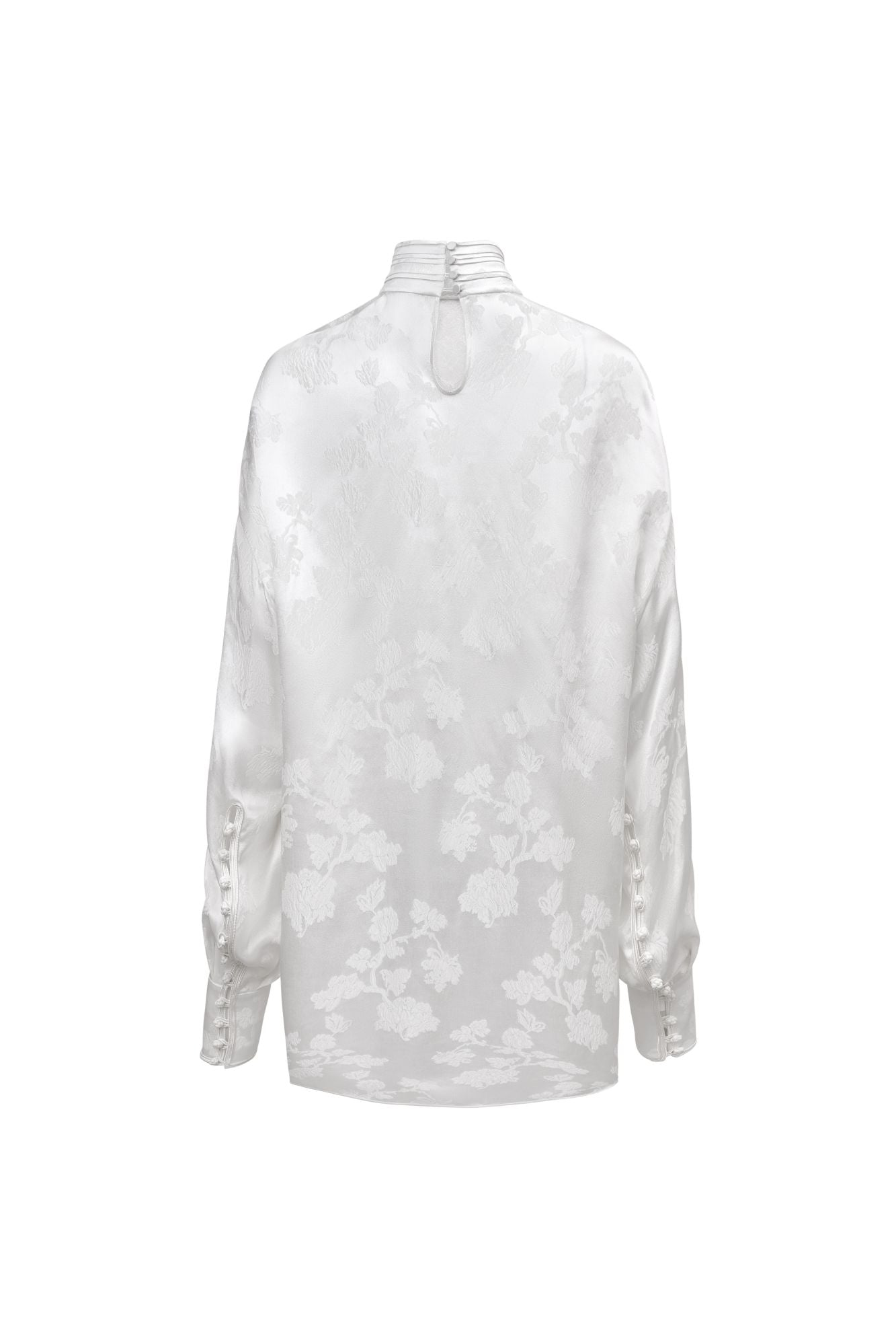Silk Shirt with Bow