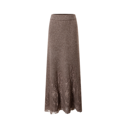 Cashmere skirt