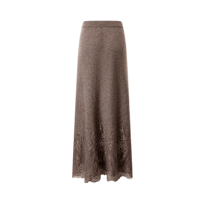 Cashmere skirt
