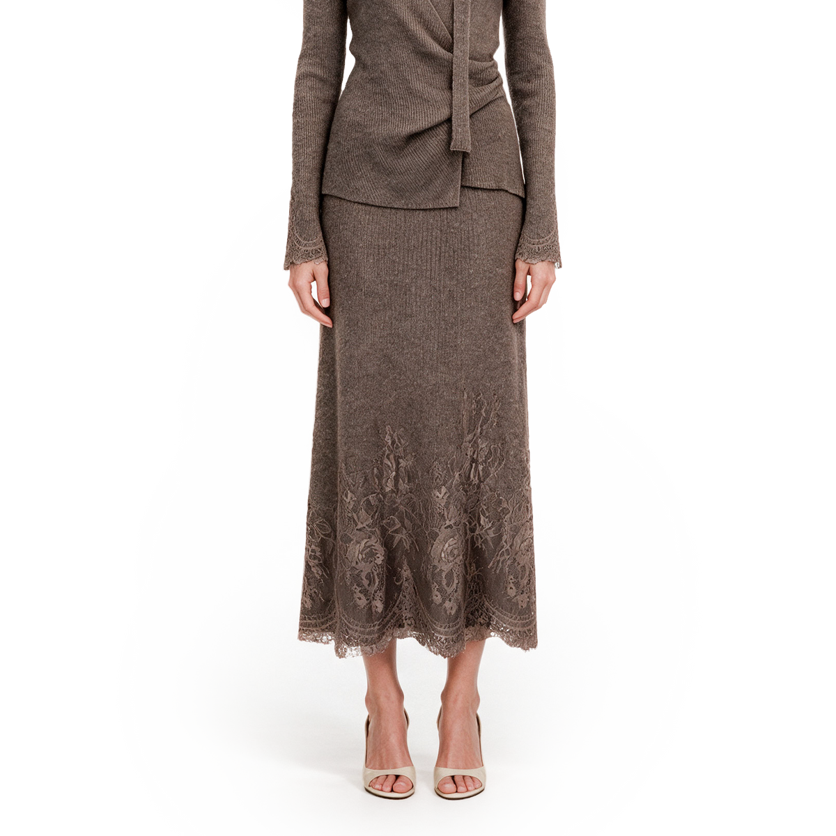 Cashmere skirt