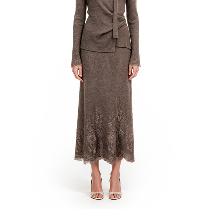 Cashmere skirt