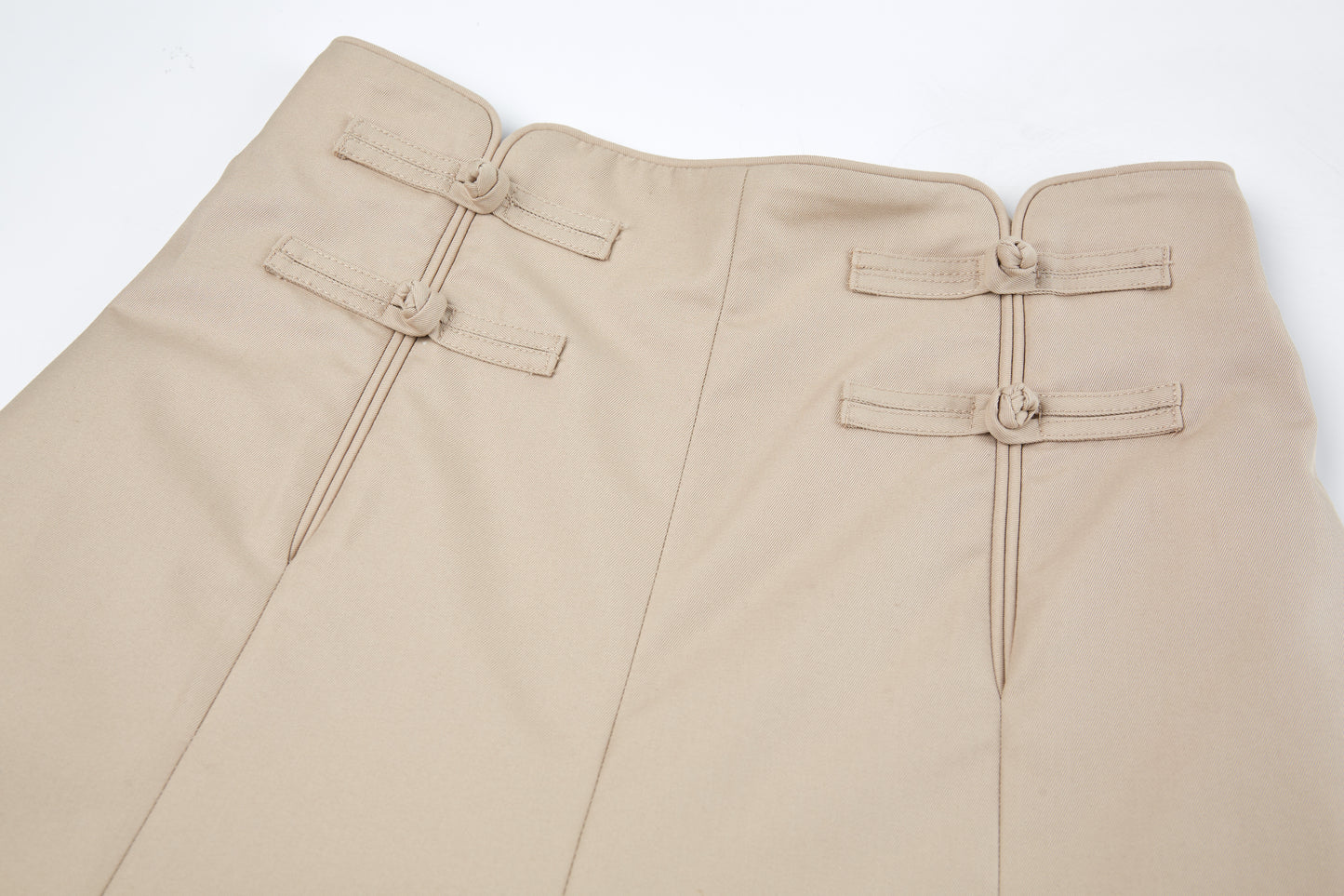 Khaki Wide Leg Pant