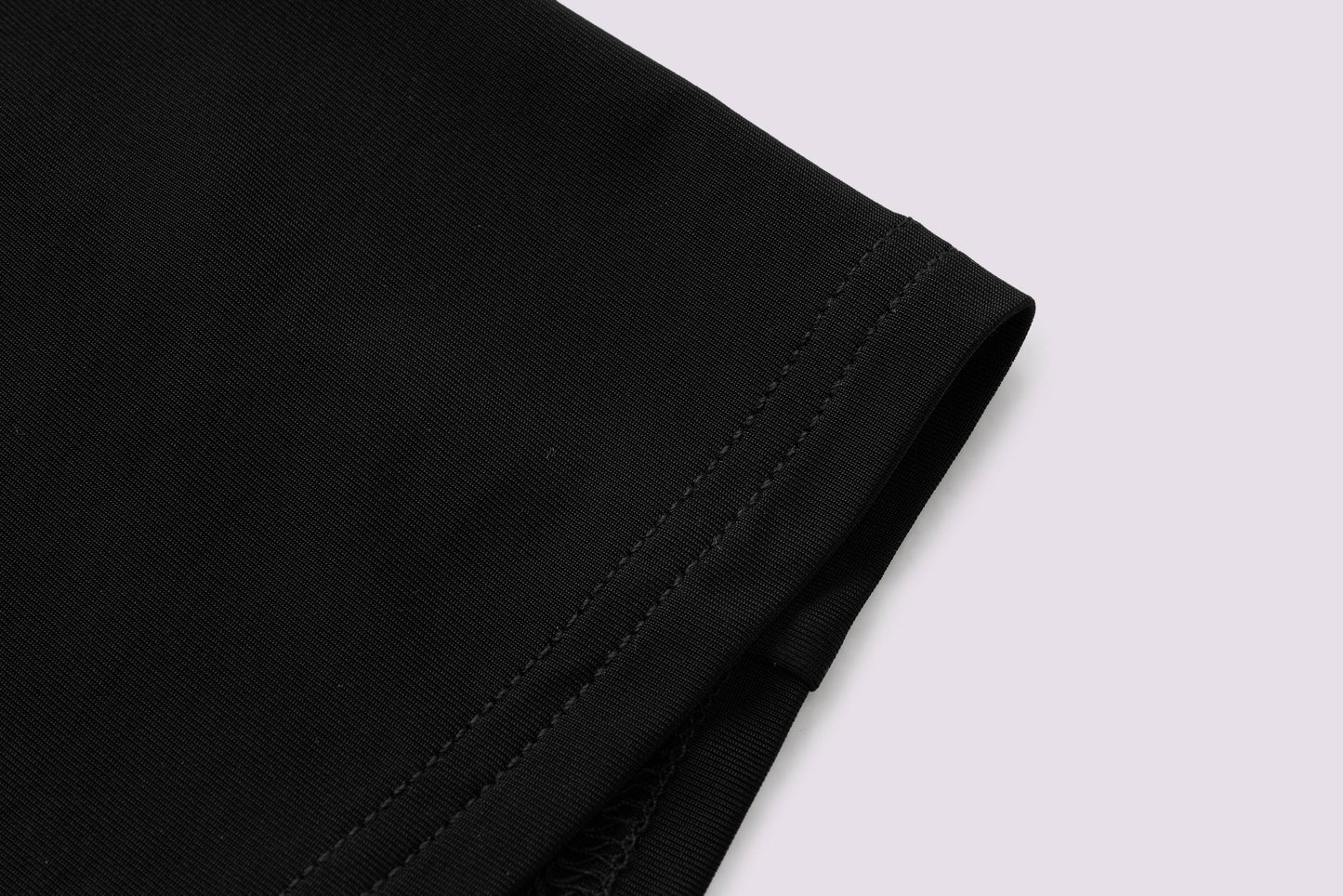 Black knit dress