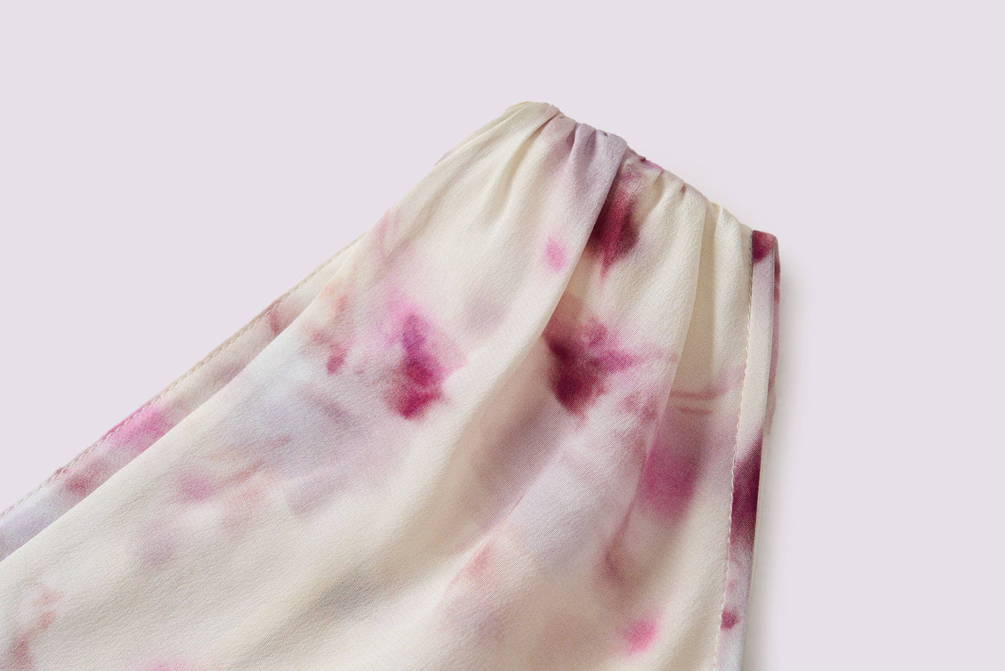 Mulberry silk printed dress