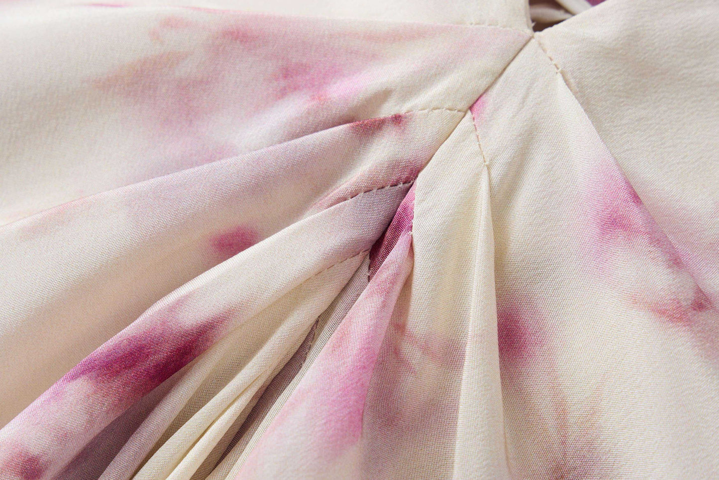 Mulberry silk printed dress