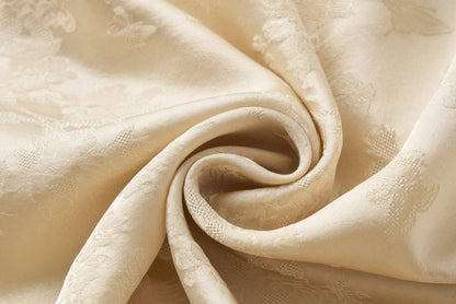 Mulberry silk apricot yellow dress
