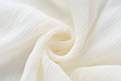Mulberry silk embroidered collar dress