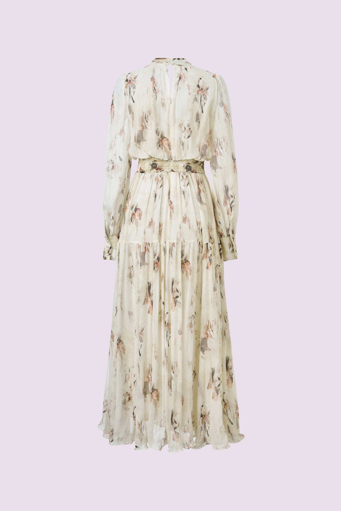 Halo printed dress
