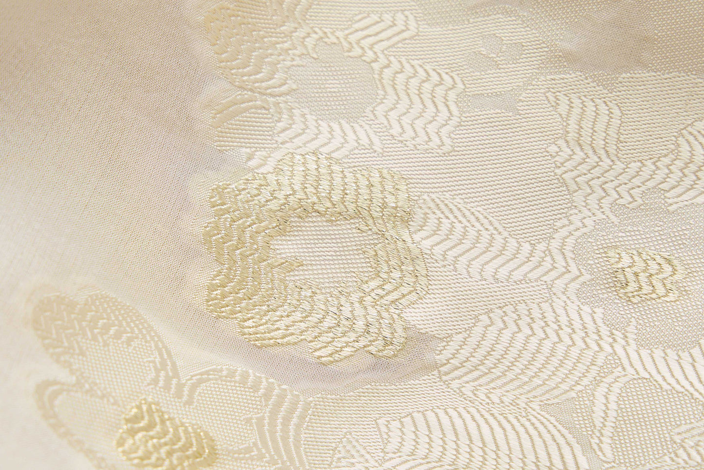 Light champagne jacquard dress