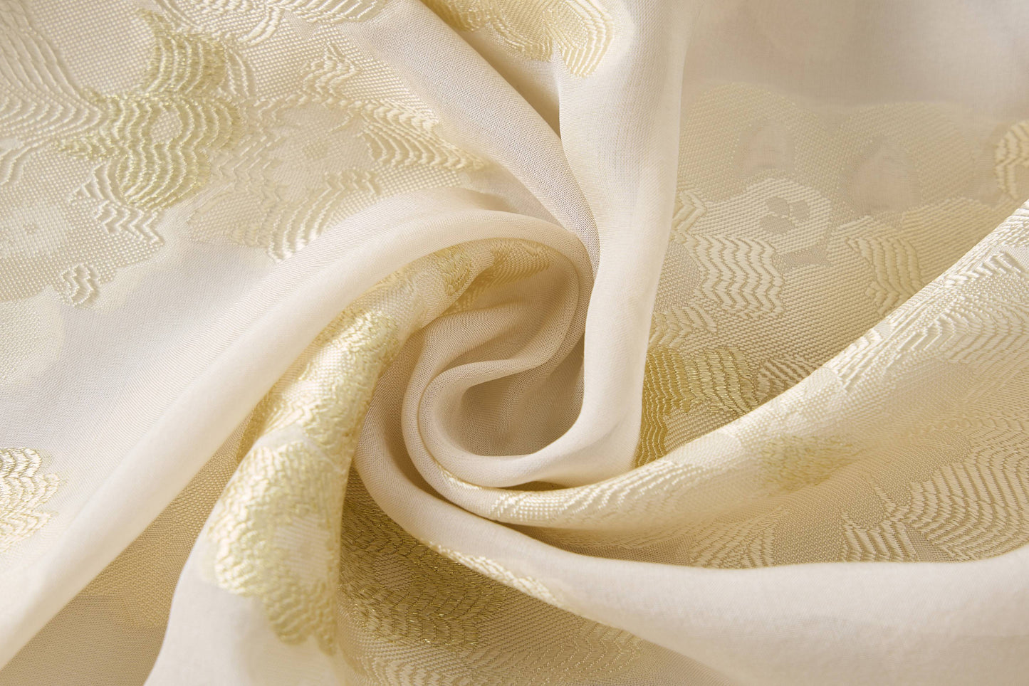Light champagne jacquard dress