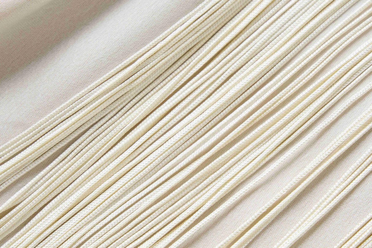 Tassel embroidered dress