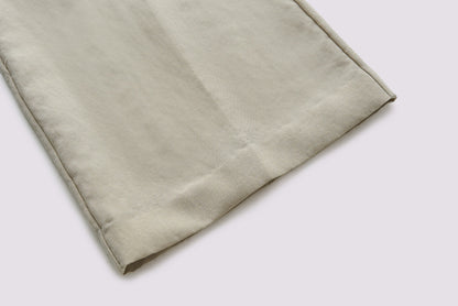 Tencel straight-leg pants