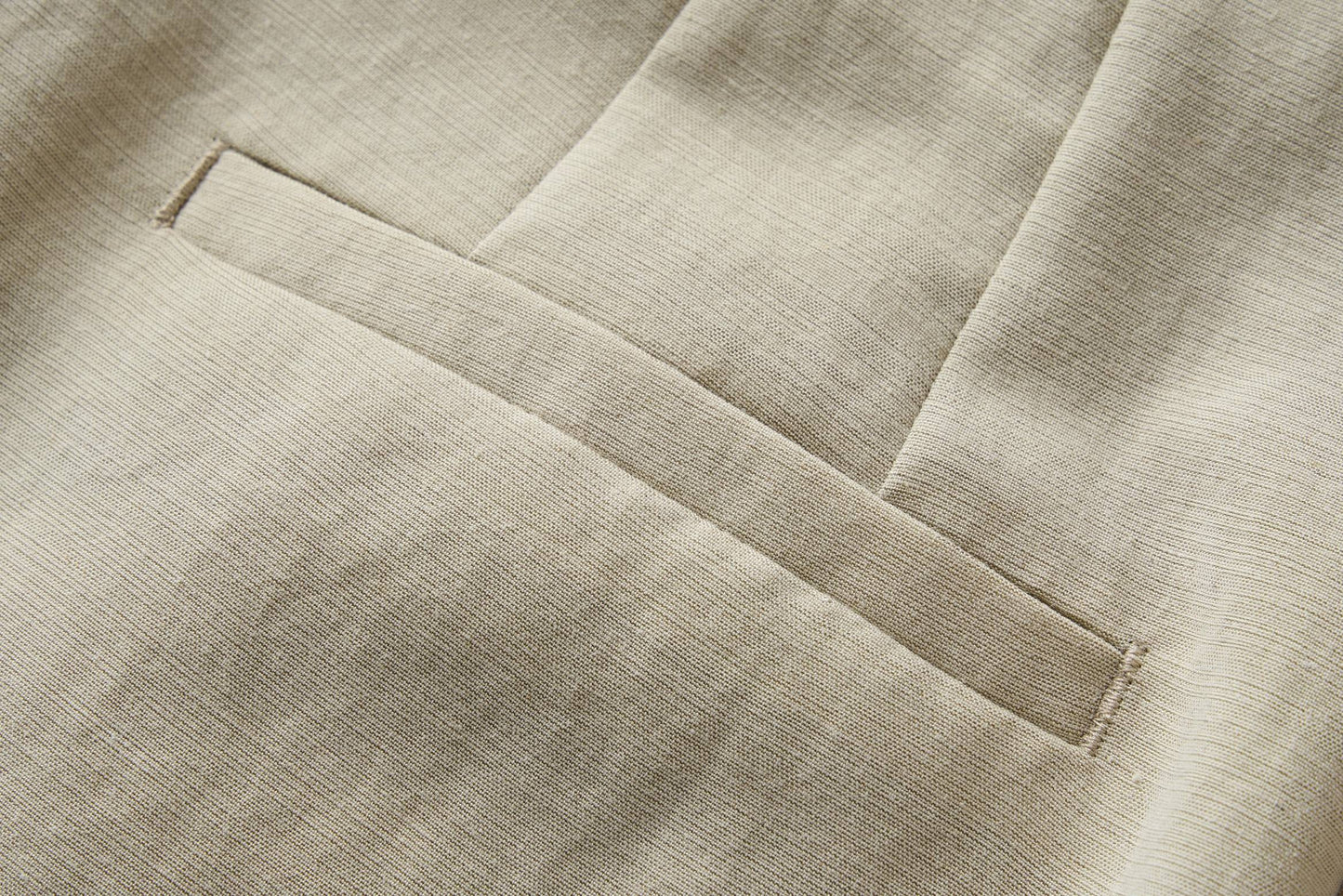 Tencel straight-leg pants