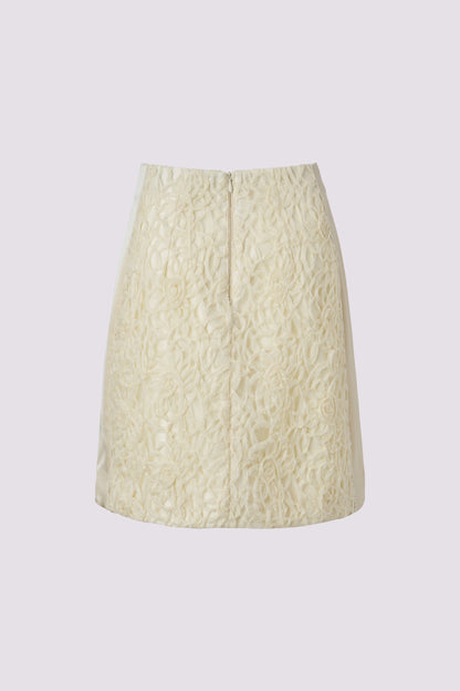 Beige mechanism skirt