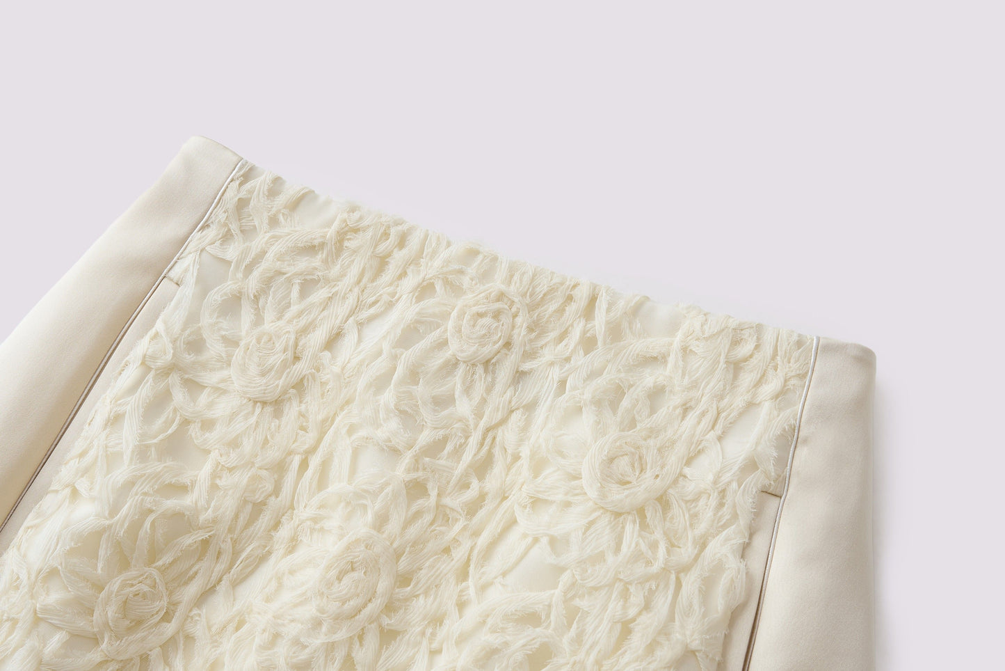 Beige mechanism skirt