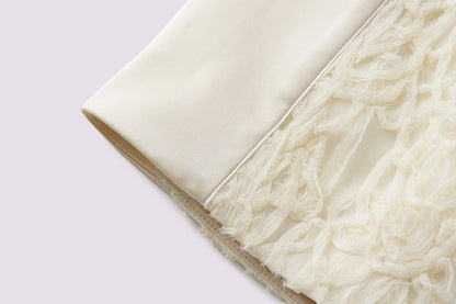 Beige mechanism skirt