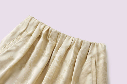 Chinese half skirt