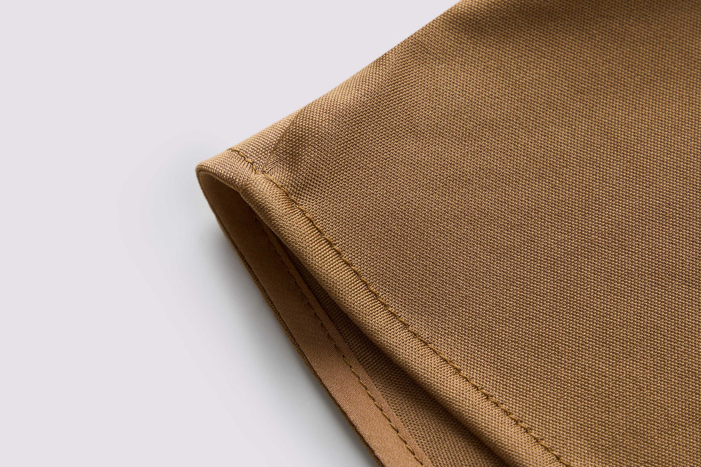 Golden pleated skirt