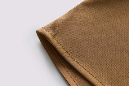 Golden pleated skirt