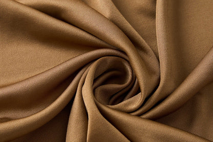 Golden pleated skirt
