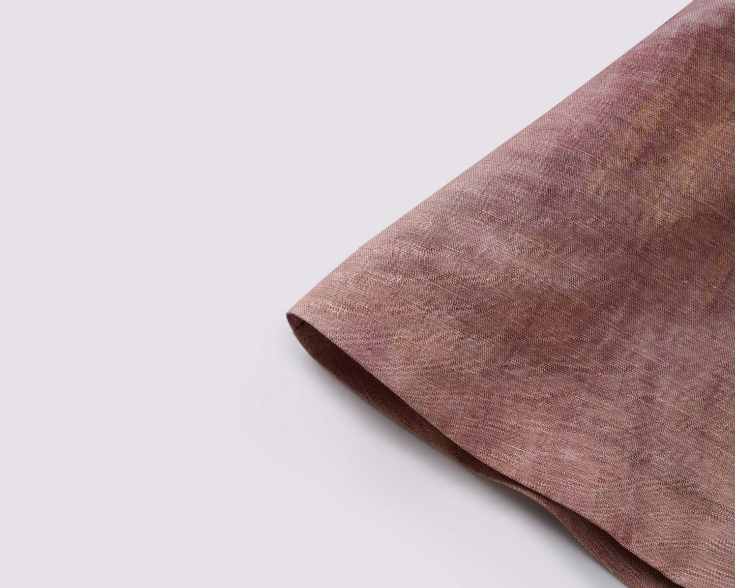 Linen mocha color skirt