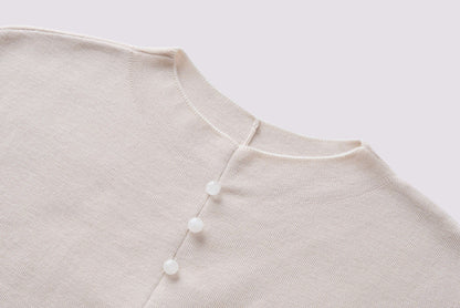 Wool fitted sweater