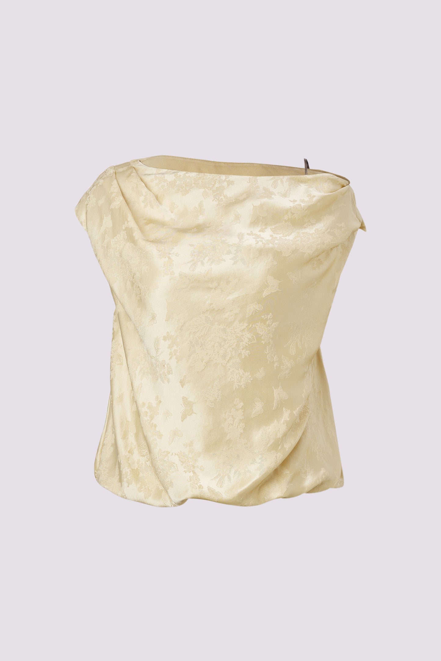 Yellow off-the-shoulder top