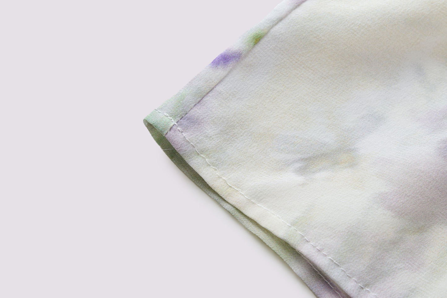 Bedruckte Seidenbluse