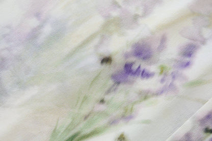Bedruckte Seidenbluse