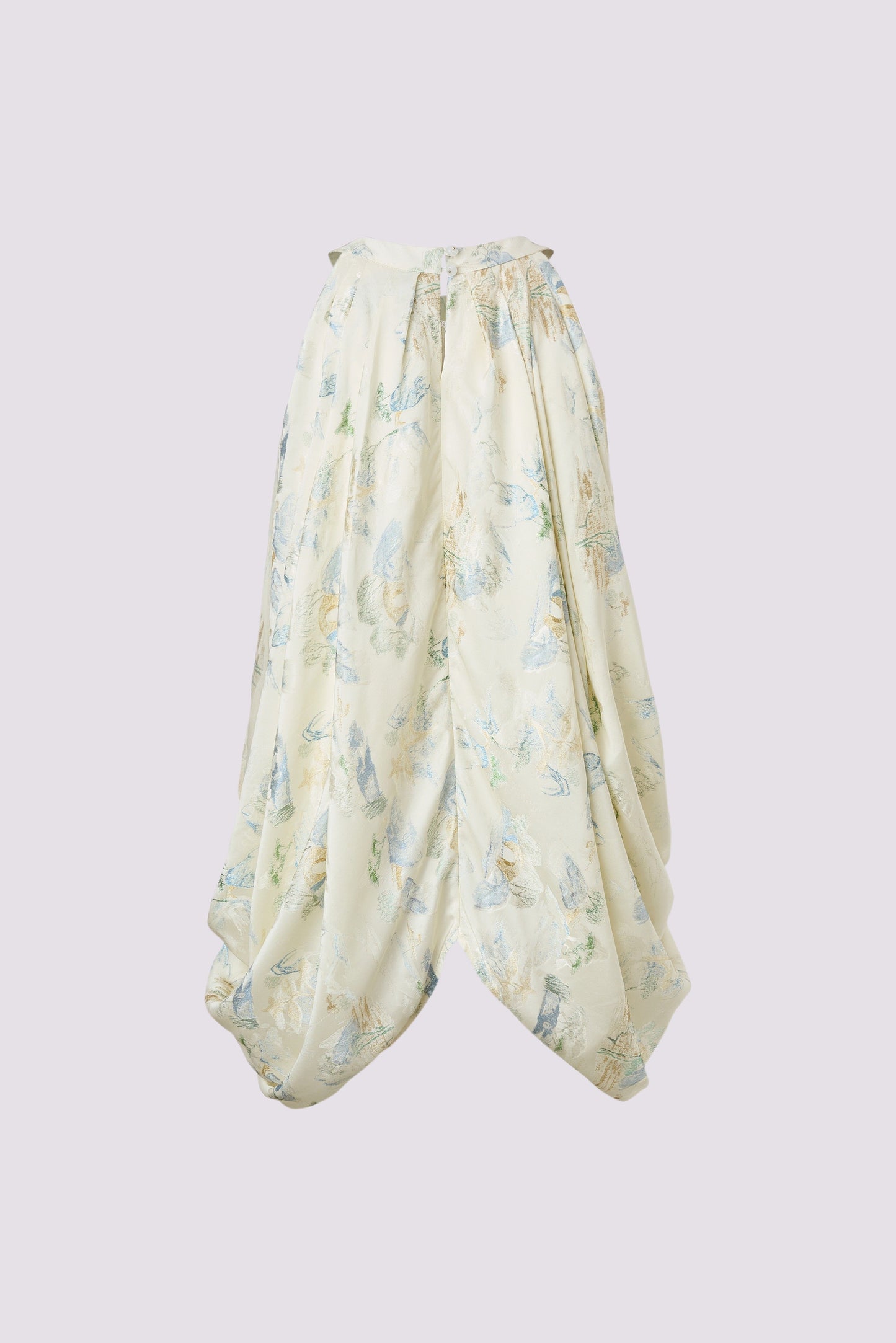Landscape jacquard top