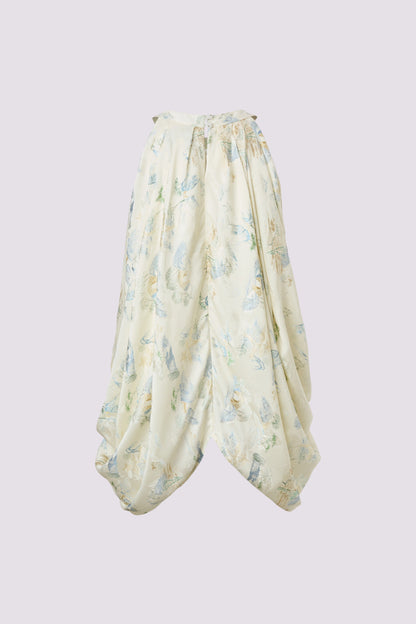 Landscape jacquard top
