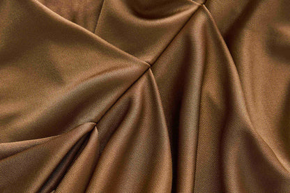 Golden pleated top