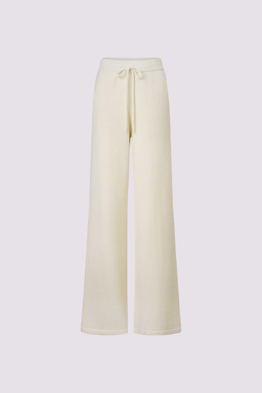 Woolen wide leg pants