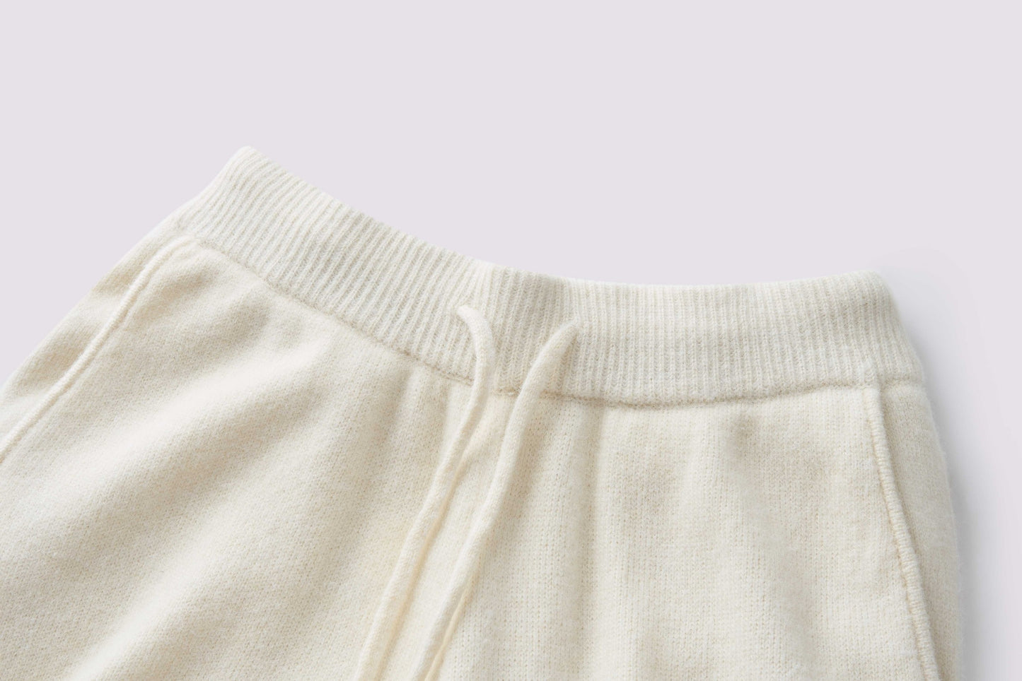 Woolen wide leg pants