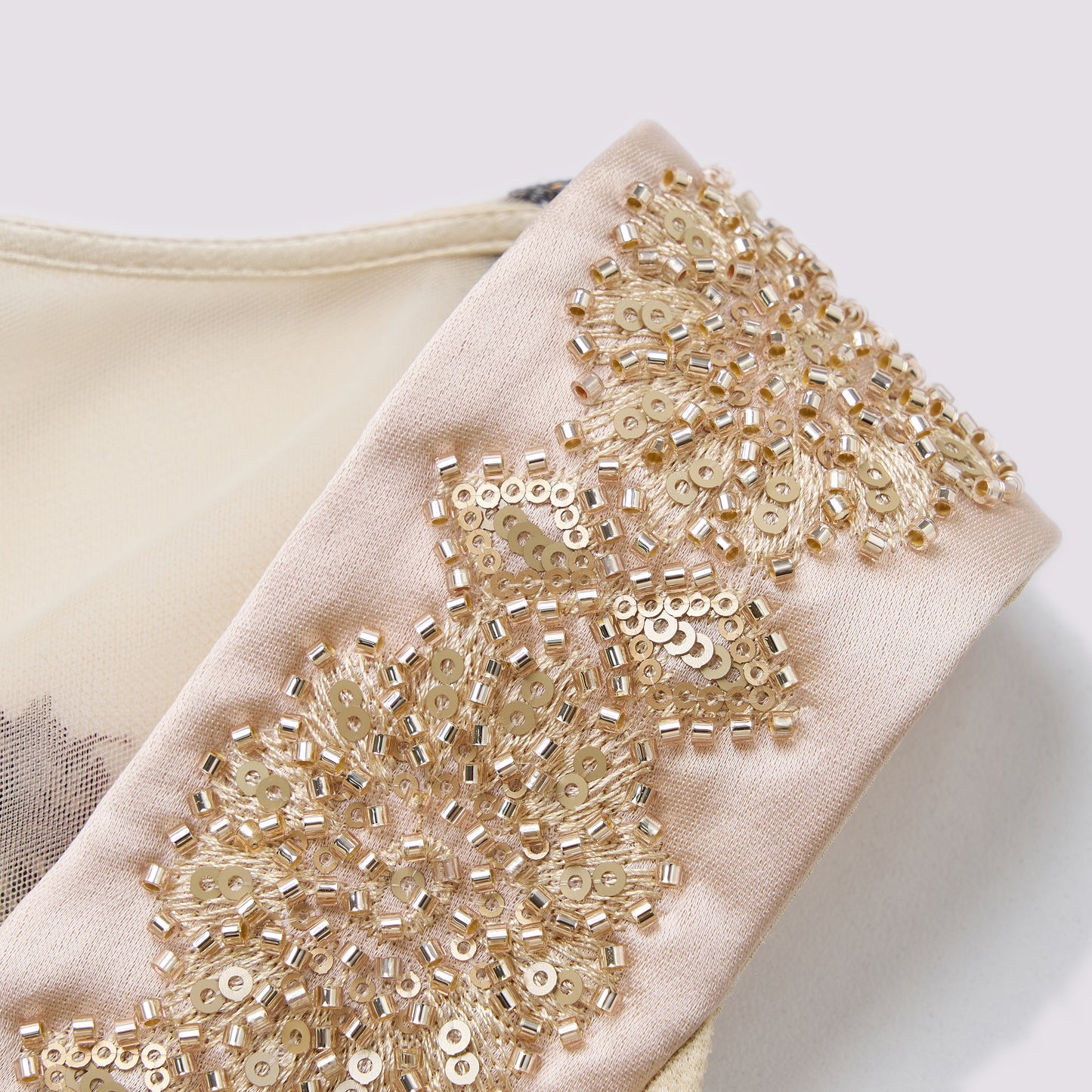 Patchwork embroidery dress