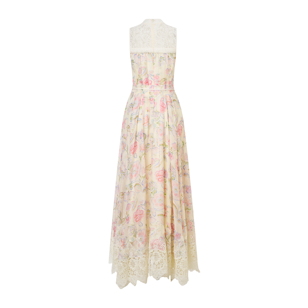Patchwork print dress